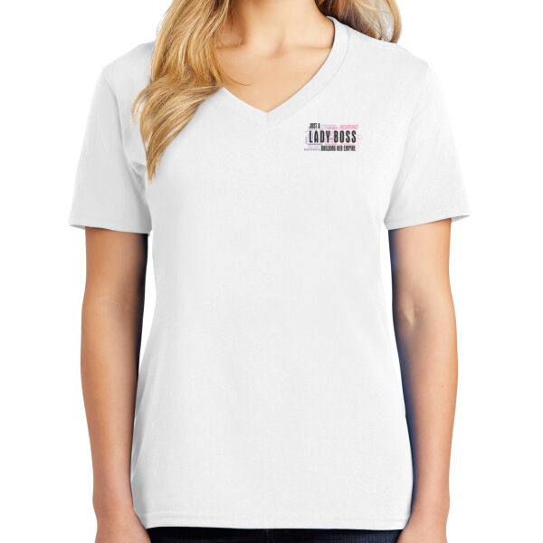 Lady Boss Empire VNeck Tshirt Thumbnail